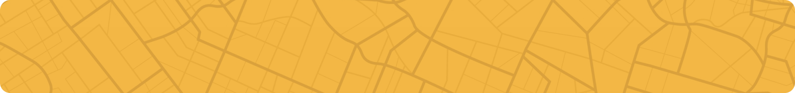 Road lines on a map